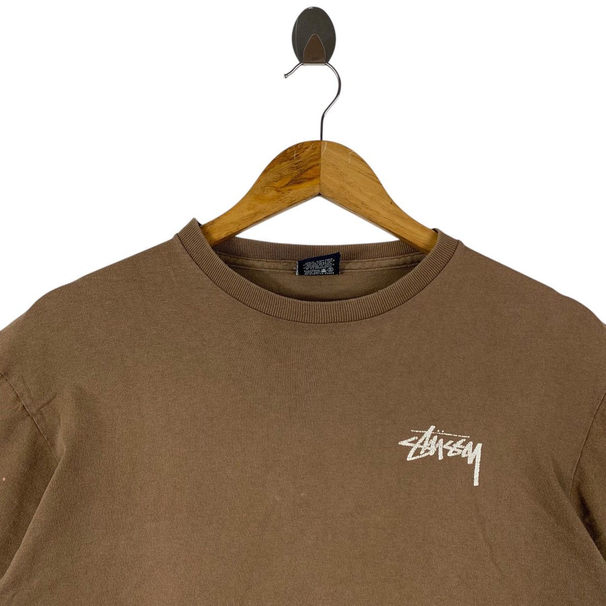Stussy Vintage 90s STUSSY back hit big logo tee Size US M / EU 48-50 / 2 - 3 Thumbnail