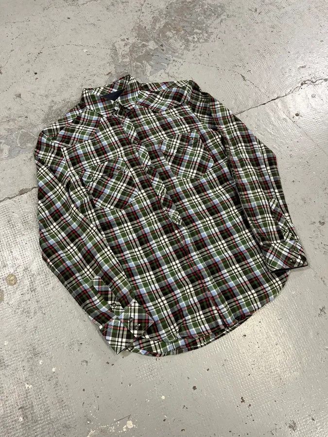 Dolce & Gabbana 2000s Dolce & Gabbana Green Checkered Shirt Size US M / EU 48-50 / 2 - 5 Thumbnail