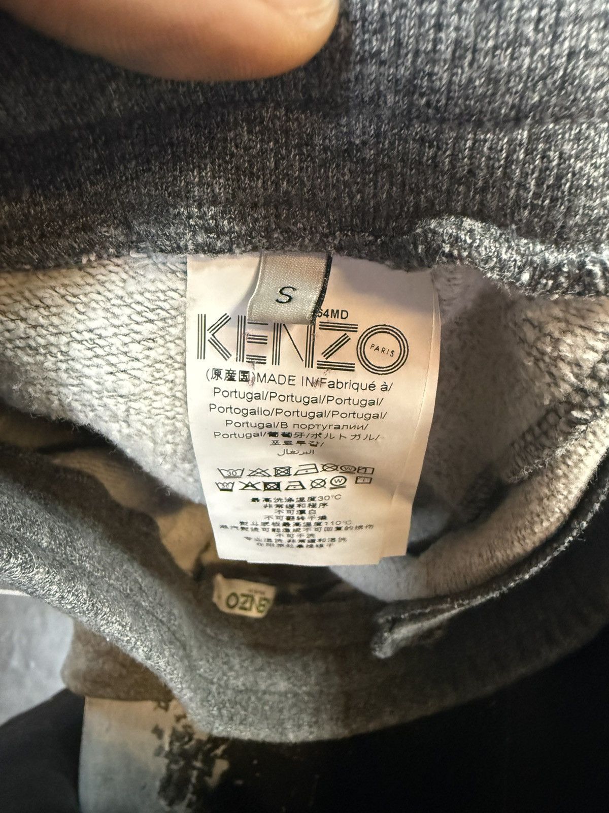 Kenzo Kenzo logo sweatpants Grey Size US 30 / EU 46 - 5 Thumbnail