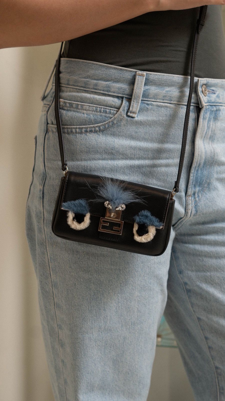 Fendi Fendi micro Baguette Bug Bag Size ONE SIZE - 3 Thumbnail