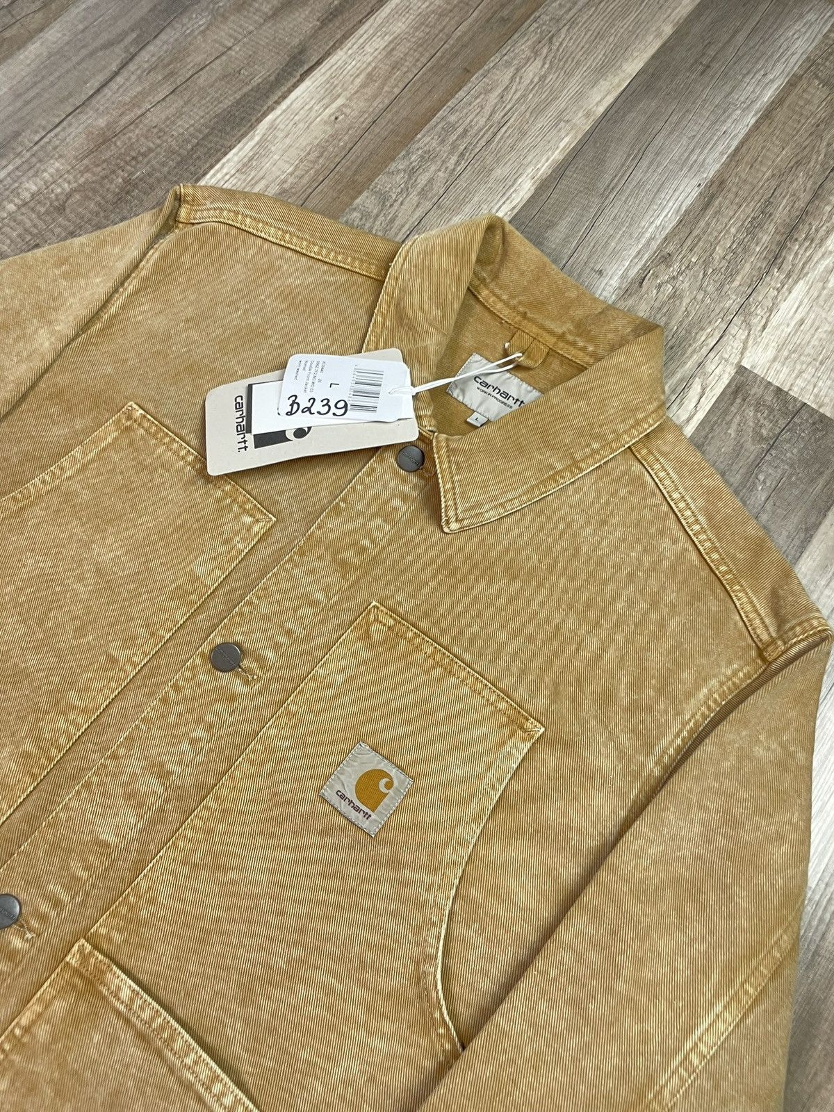 Carhartt × Vintage CARHARTT DOUBLE FRONT JACKET 🦍 VINTAGE DENIM JEANS JACKET Size US L / EU 52-54 / 3 - 3 Thumbnail