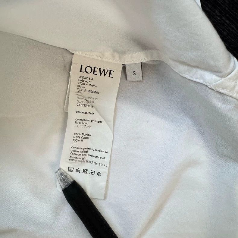 Loewe LOEWE Asymmetric design shirt Size S / US 4 / IT 40 - 4 Thumbnail