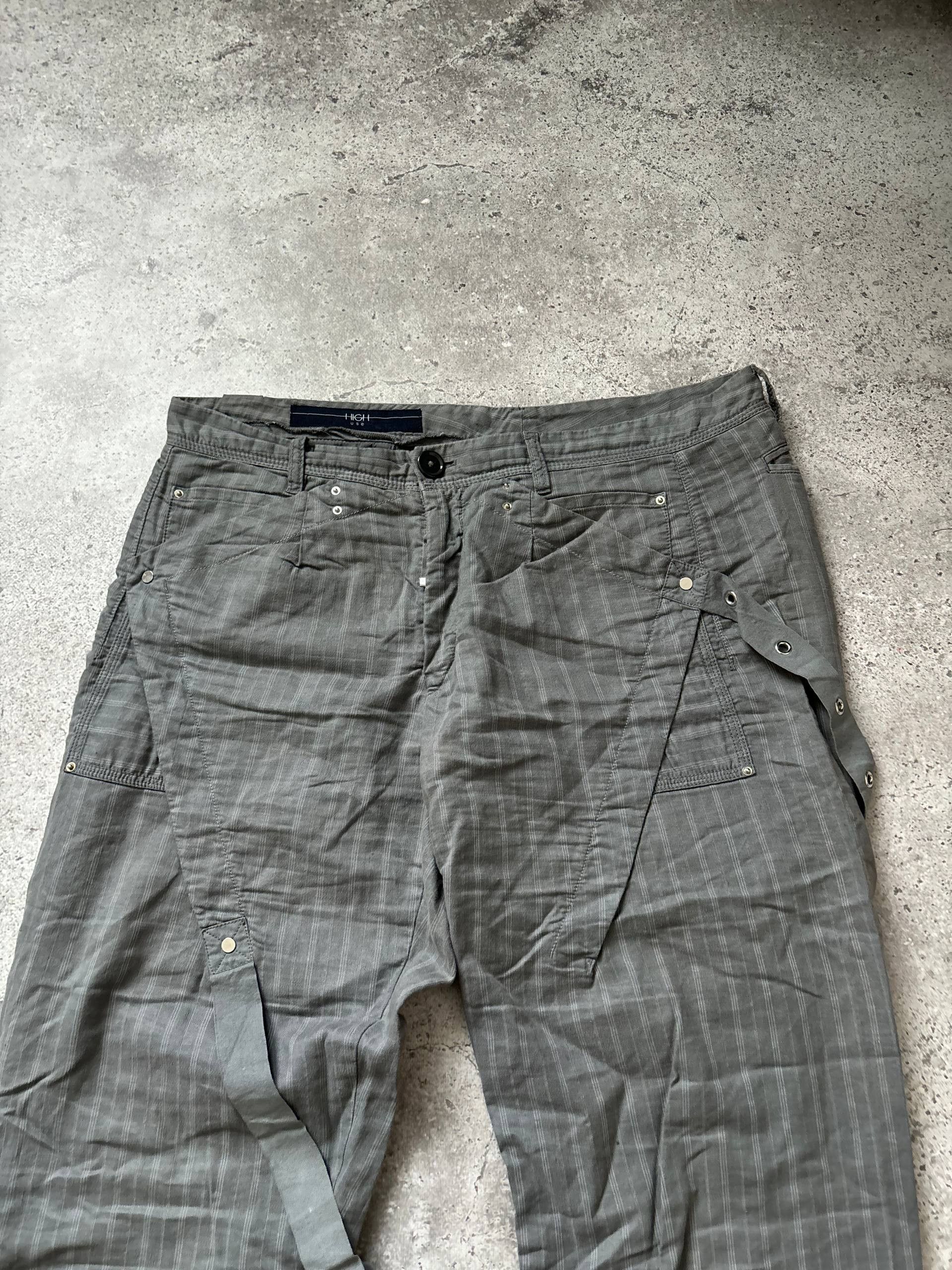 Japanese Brand Avant Garde Ann Demeulemeester style High Use Strope Pants Size US 32 / EU 48 - 5 Thumbnail