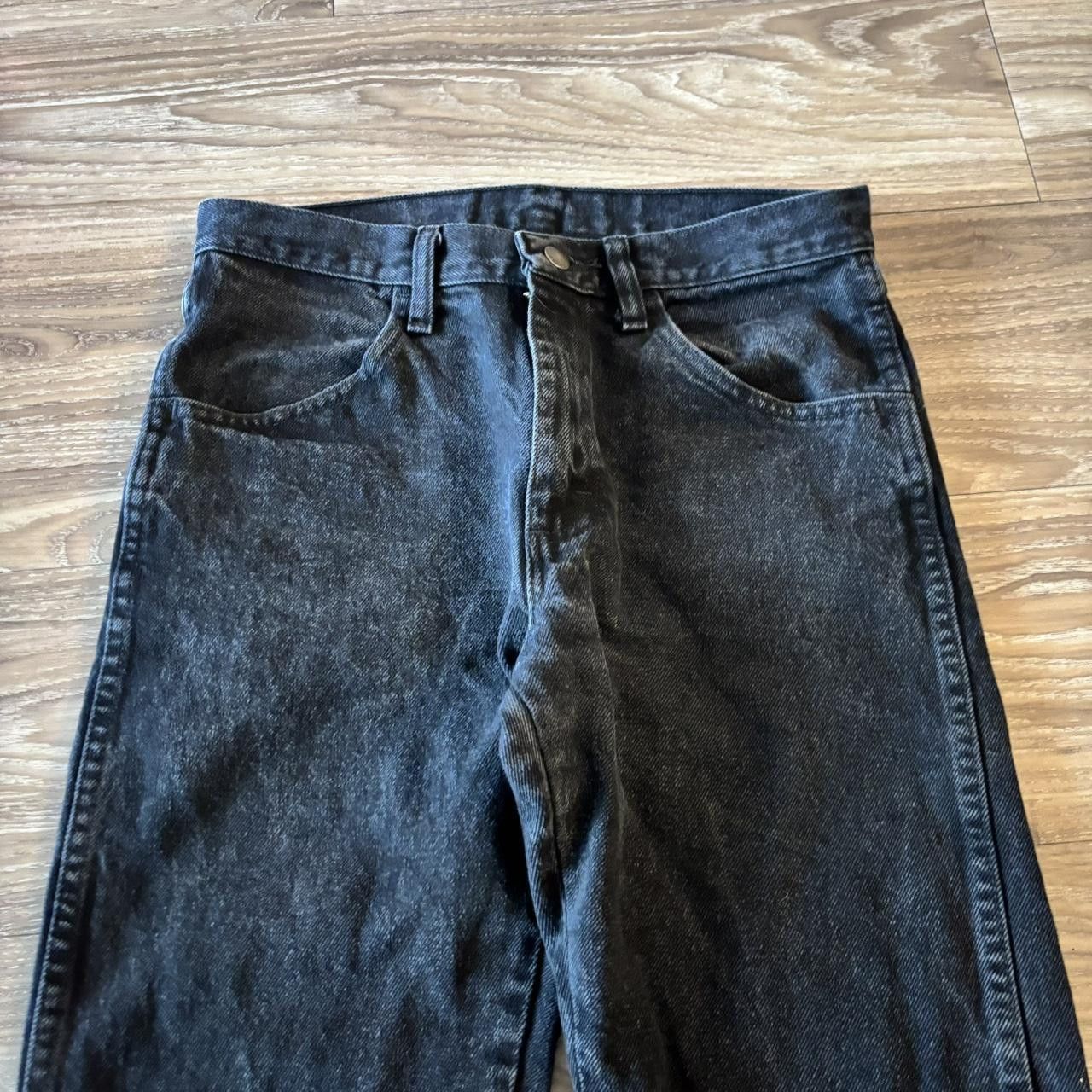 Vintage Crazy Vintage Y2K/2000s Grunge Black Slim Essential Denim Jeans! 29x29 Size US 29 - 5 Thumbnail