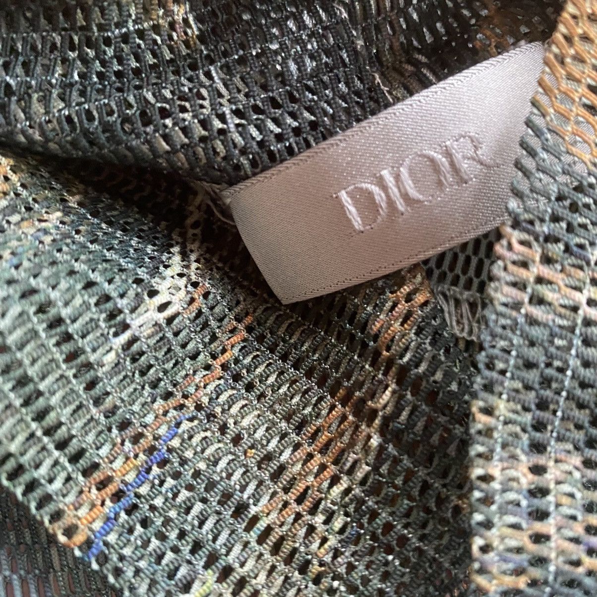 Dior Fall19 Dior Homme x Raymond Pettibon mesh long-sleeve top Size US S / EU 44-46 / 1 - 8 Thumbnail