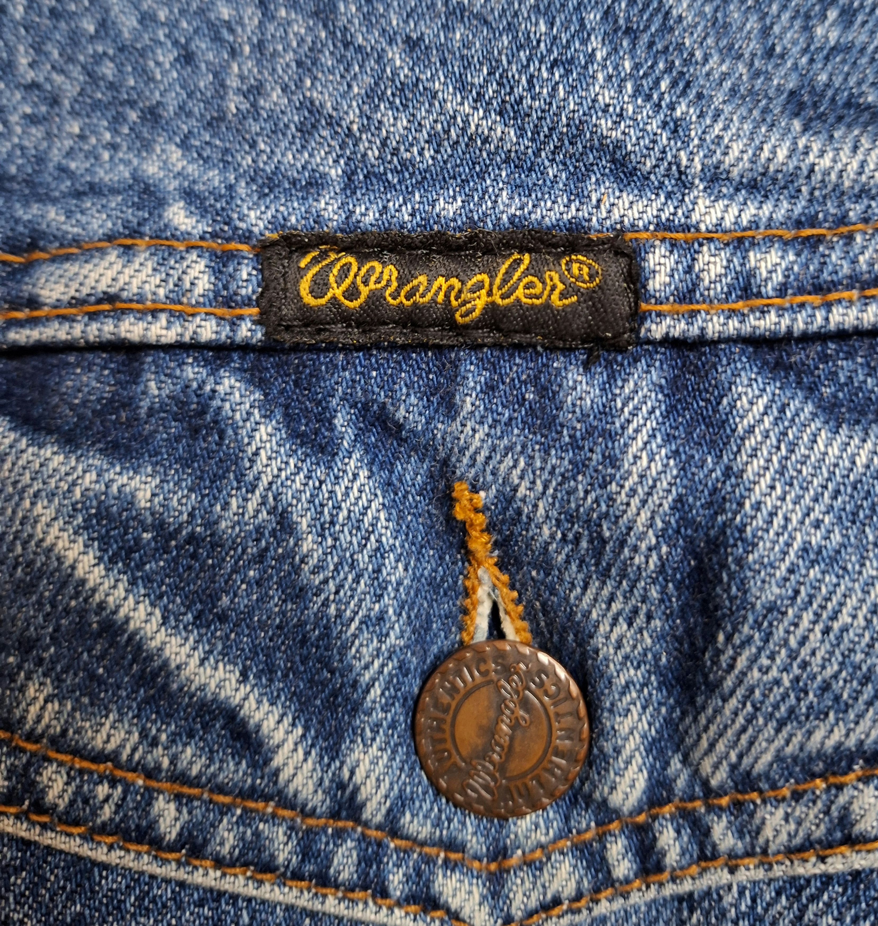 Vintage × Wrangler Wrangler Vintage 1990s Denim Jacket Jeans Sherpa Fleece Size US XL / EU 56 / 4 - 7 Thumbnail