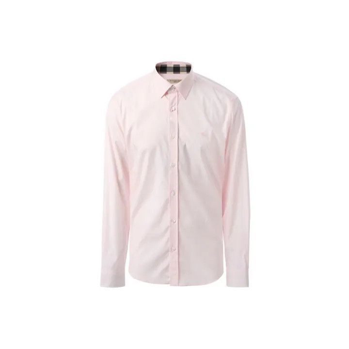 Burberry Burberry Burberry Long Sleeve Shirt in Light Pink-2507 Size US XXL / EU 58 / 5 - 2 Thumbnail