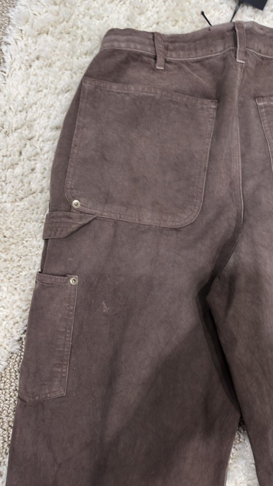 Satoshi Nakamoto Satoshi Nakamoto Studded Brown Carpenter Pants Size US 32 / EU 48 - 11 Thumbnail