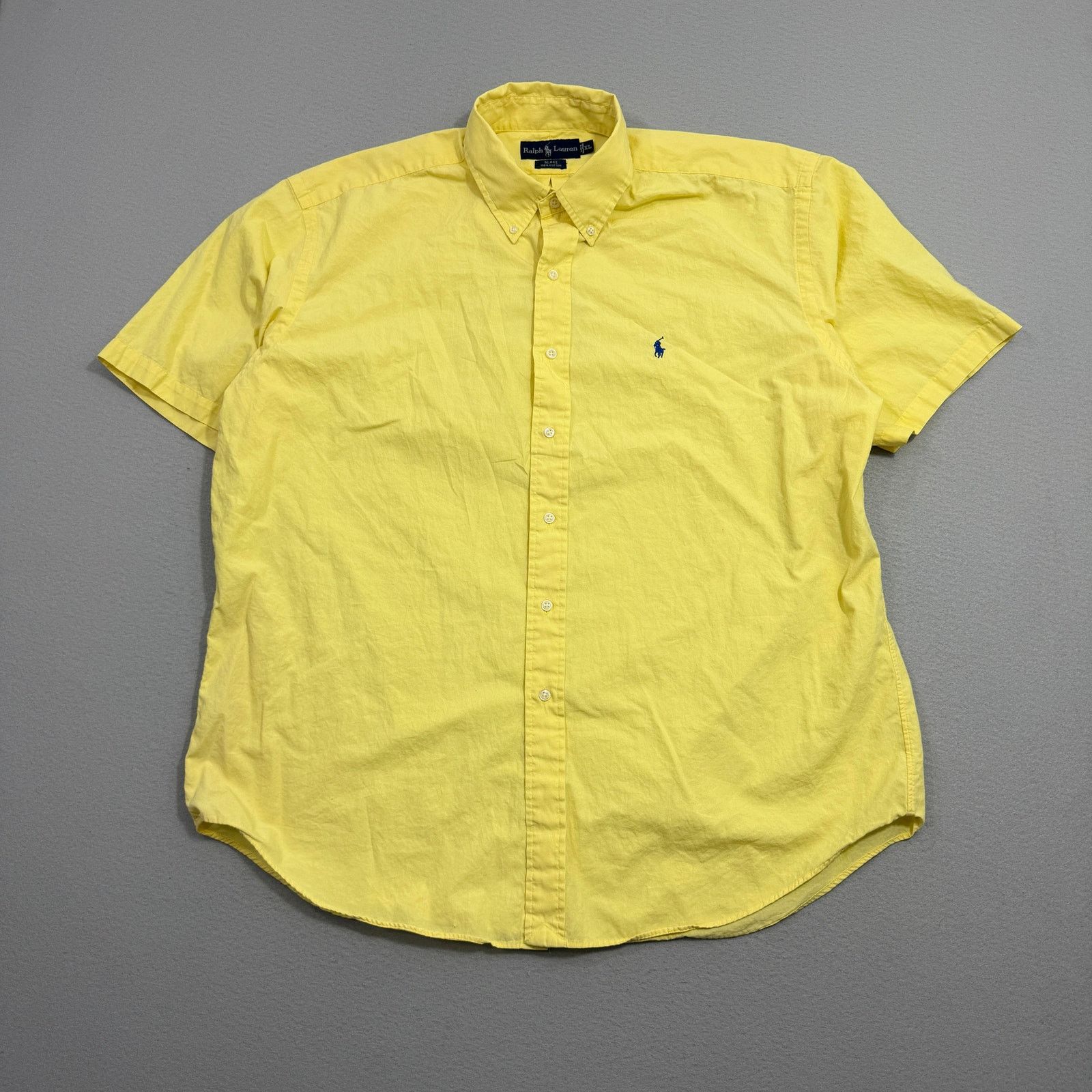 Polo Ralph Lauren Vintage Polo Ralph Lauren Blake Short Sleeve Button Shirt XL Size US XL / EU 56 / 4 - 1 Thumbnail