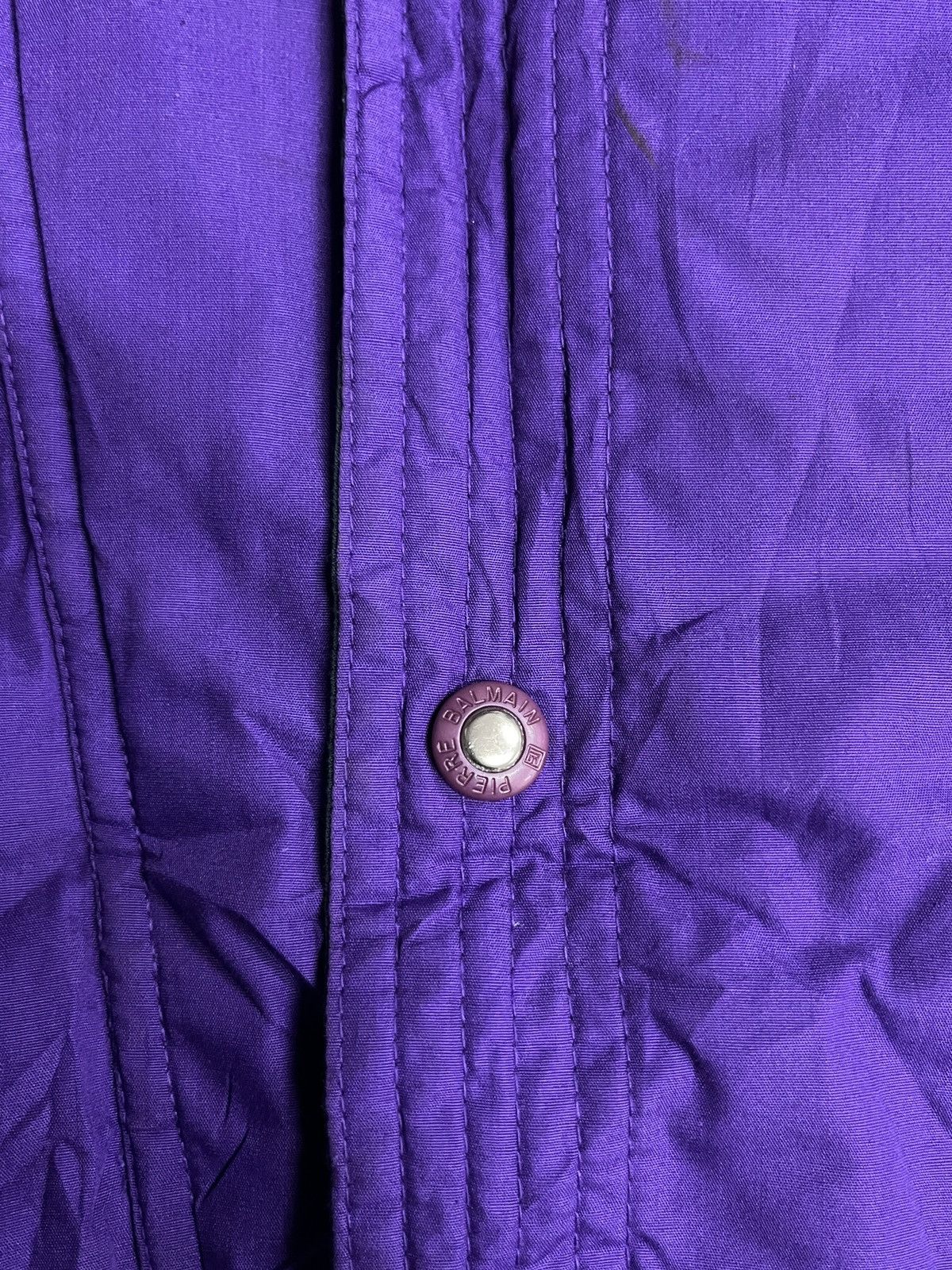 Balmain Pierre Balmain Vintage Nylon Parachute Bomber Jacket Size US XL / EU 56 / 4 - 6 Thumbnail