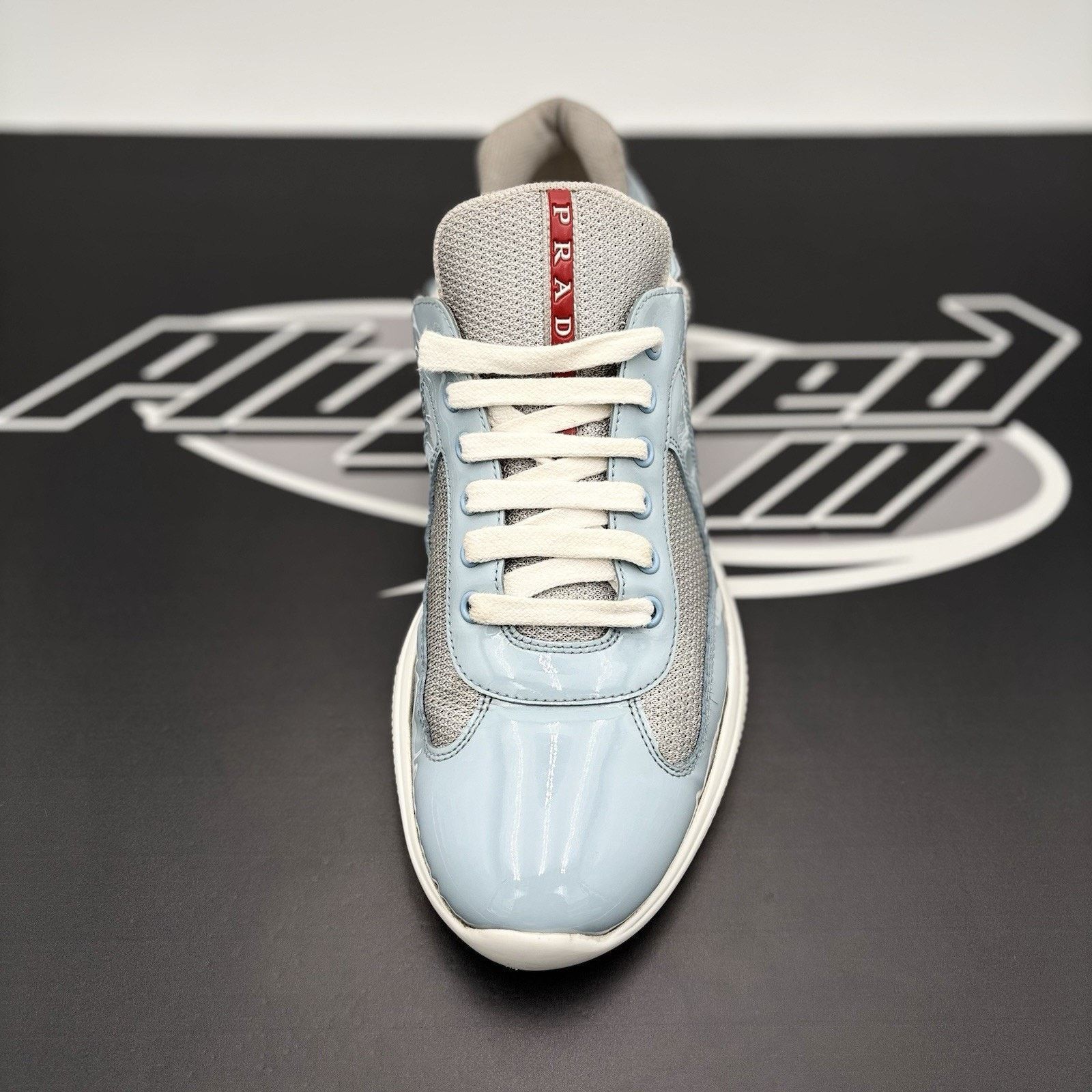 Prada Prada Americas Cup ' Sky Blue, White ' | GOOD CONDITION! Size US 10 / EU 43 - 14 Thumbnail