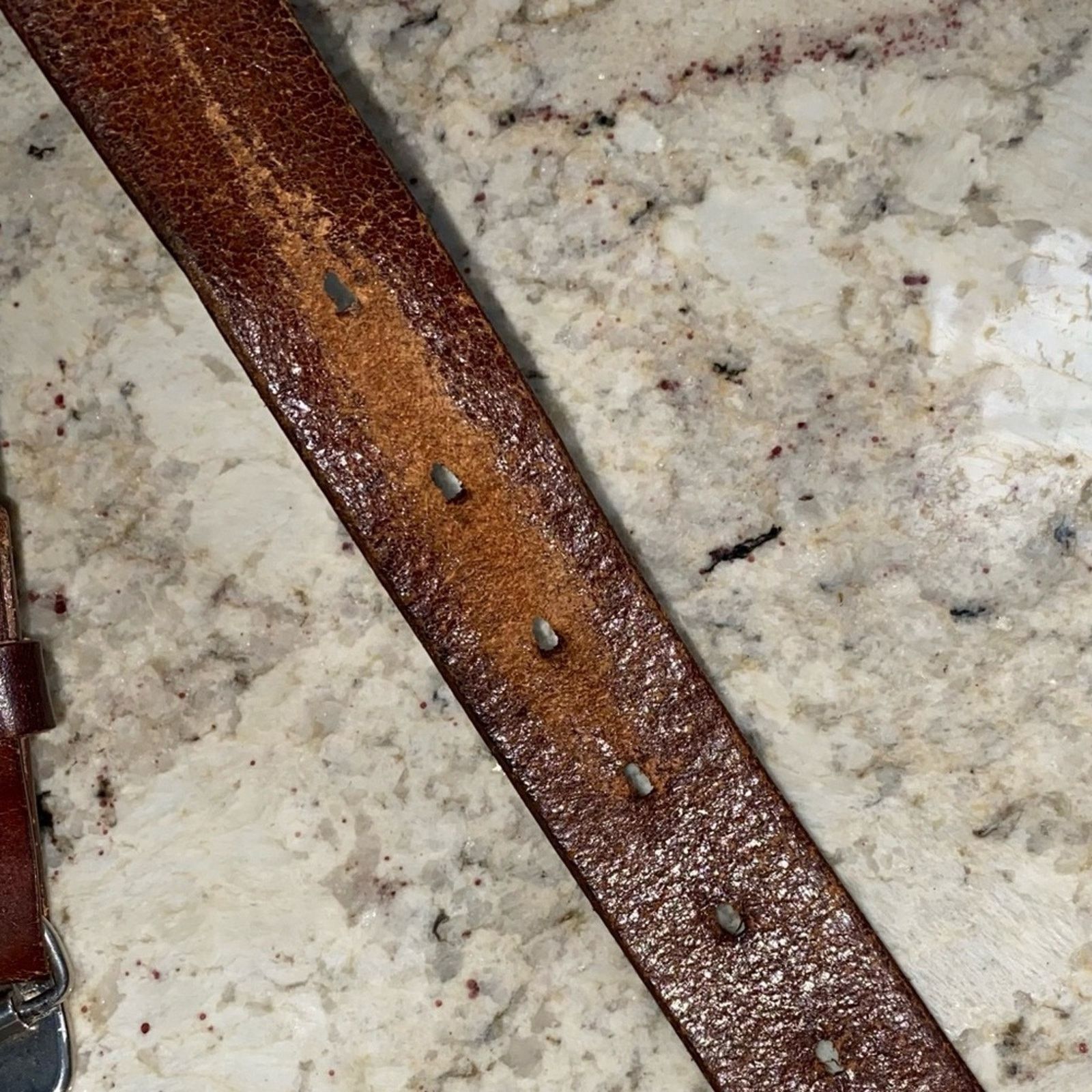 Vintage Talabarteria Los Villas Mexico Vtg Leather Belt 38”-43" Size ONE SIZE - 14 Thumbnail