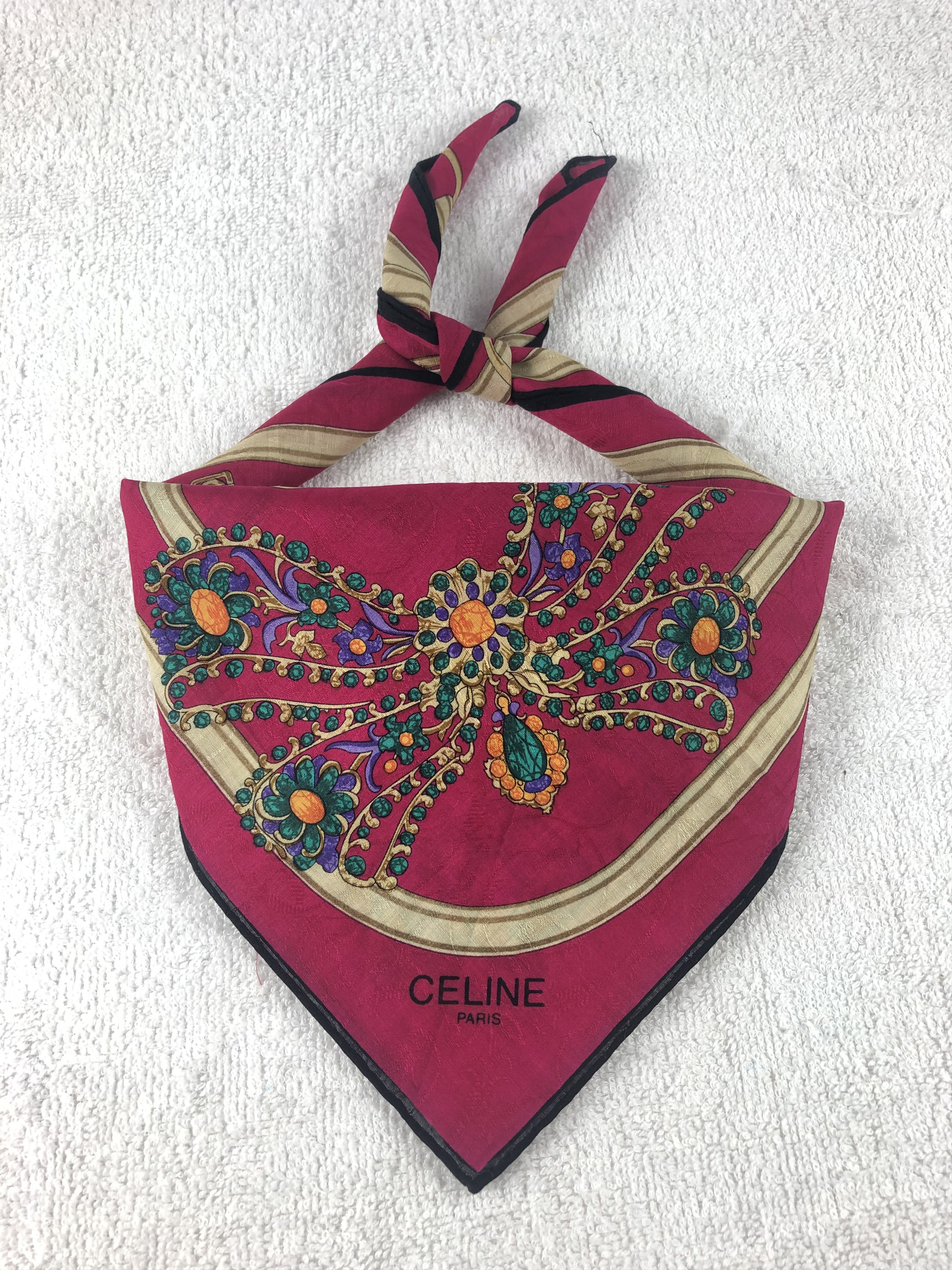 Celine Celine Handkerchief / Bandana / Neckerchief Size ONE SIZE - 1 Thumbnail