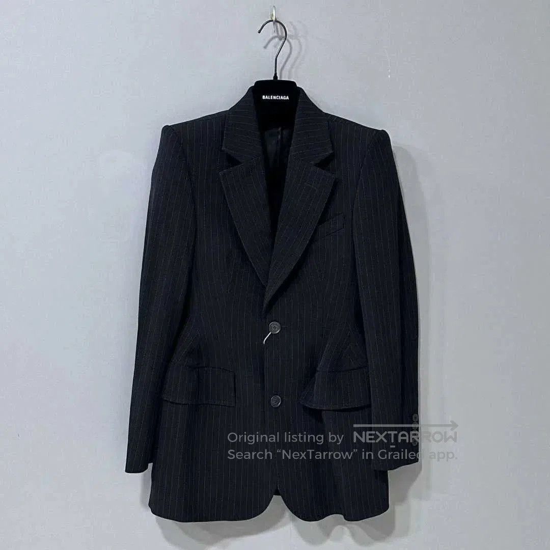 Balenciaga Balenciaga SS23 Striped Blazer. Size US XS / EU 42 / 0 - 1 Thumbnail