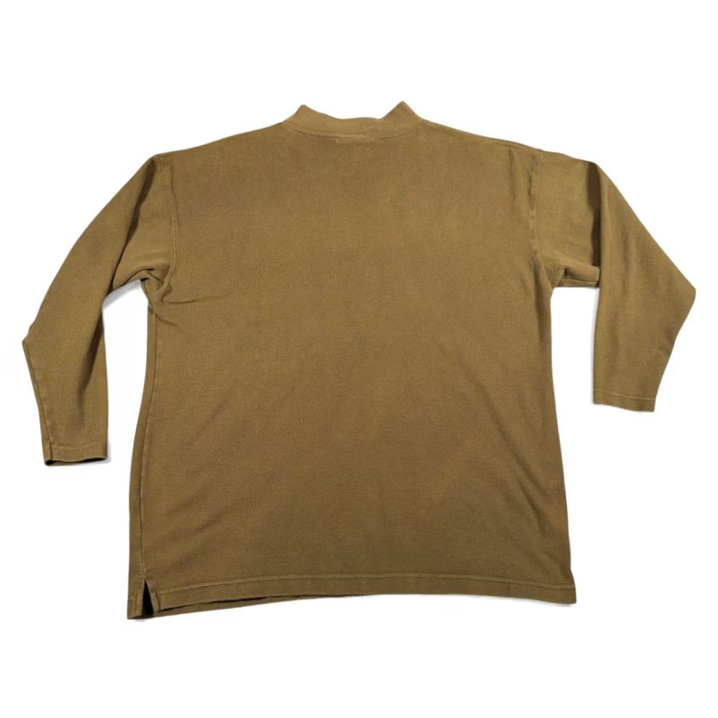 American Eagle Outfitters VINTAGE American Eagle Shirt Mens Regular Adult LARGE Green Mock Neck Military 90s Shirt Size US L / EU 52-54 / 3 - 3 Thumbnail