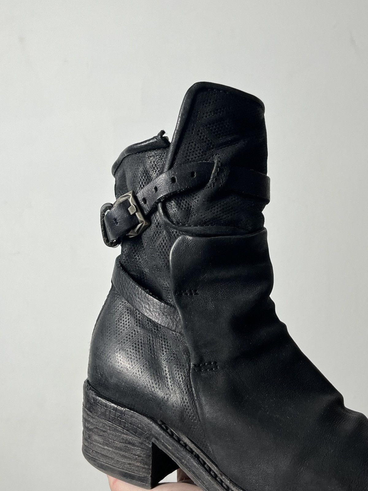 A.S.98 🔥A.S.98 AIRSTEP ANKLE STRAPS LEATHER 90'S BOOTS GUIDI VIBE Size US 6.5 / IT 36.5 - 7 Thumbnail