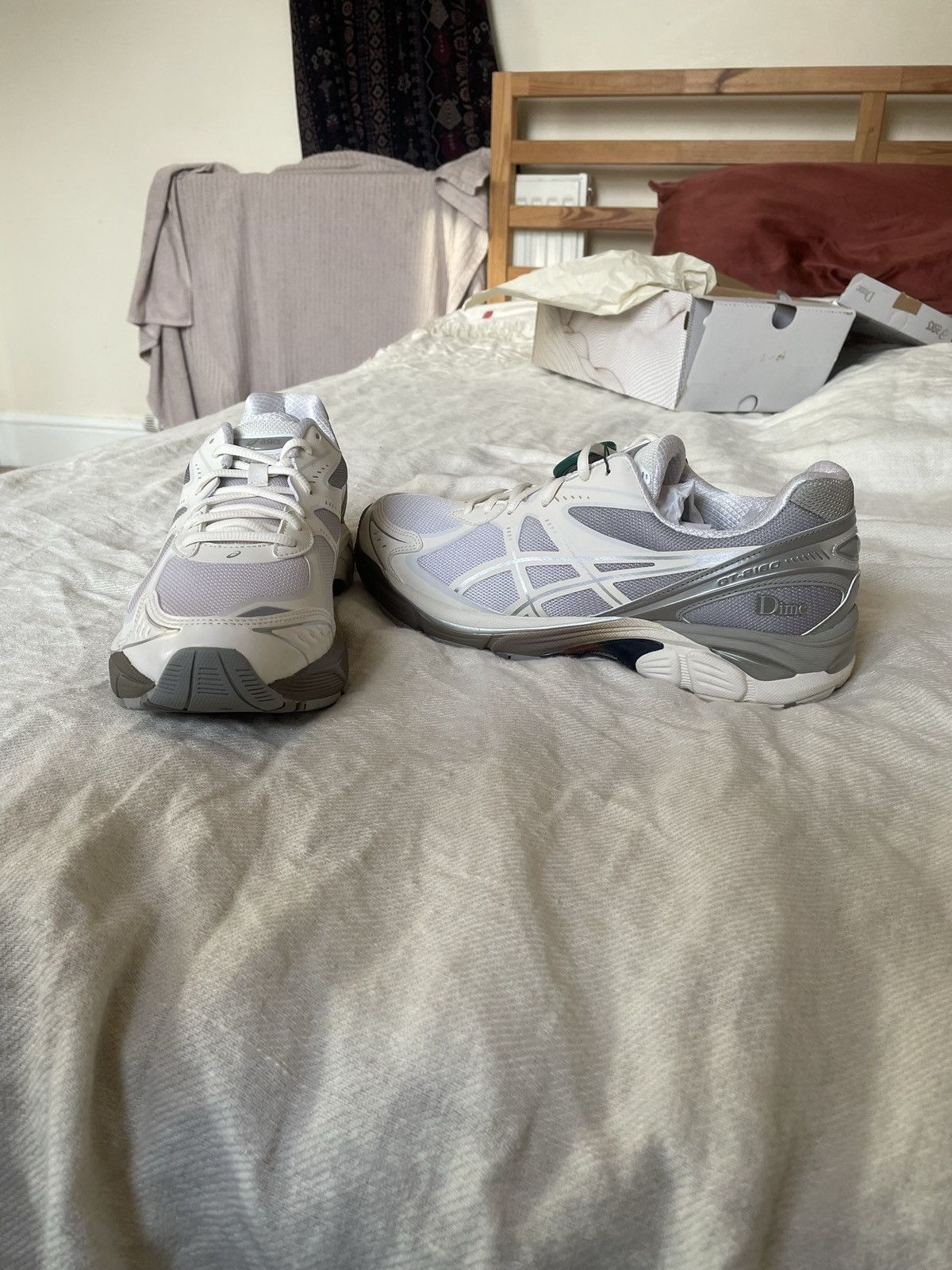 Asics × Dime Dime x ASICS GT-2160 Arctic Wolf / London Fog Size US 10.5 / EU 43-44 - 4 Thumbnail