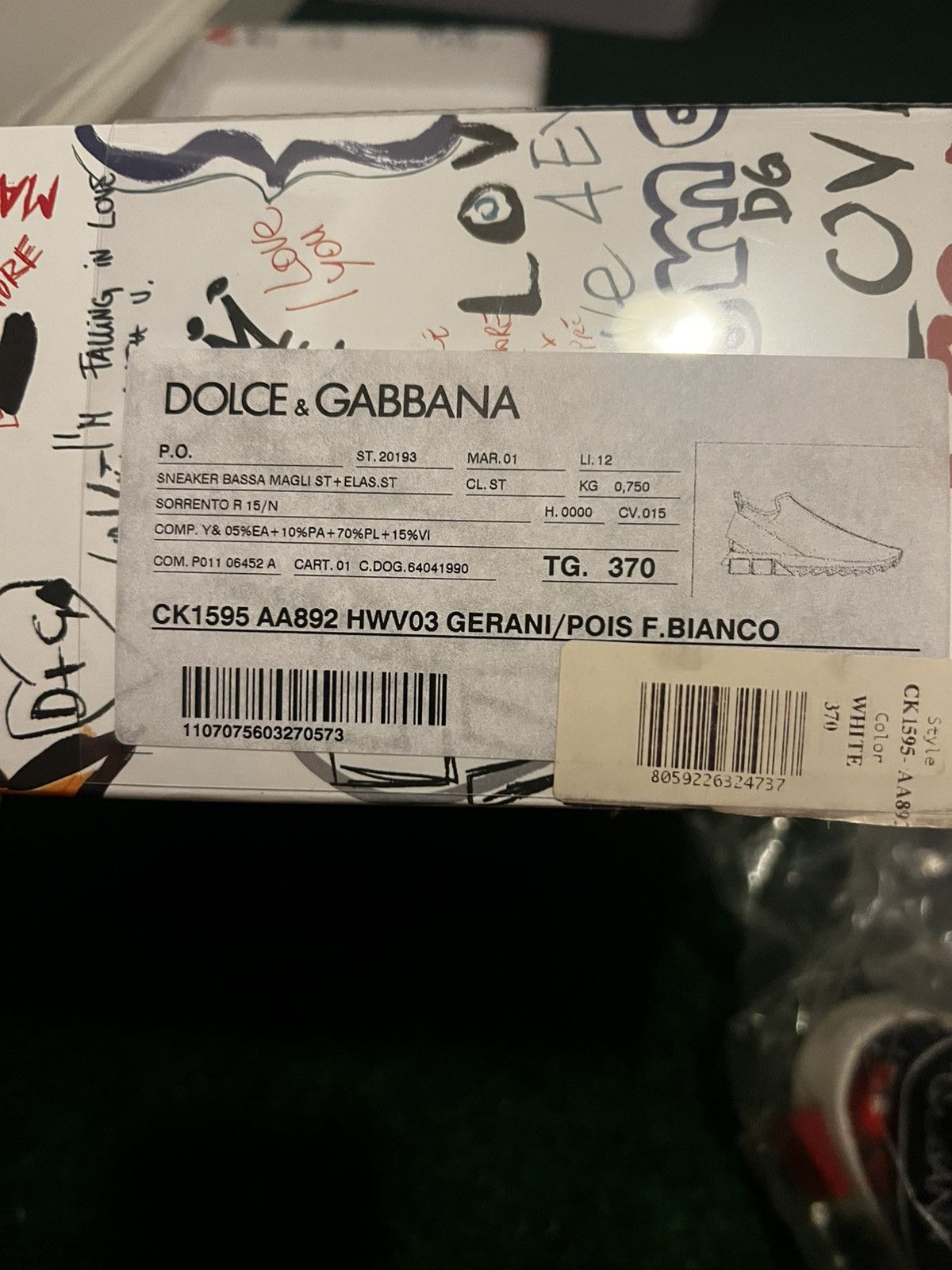 Dolce & Gabbana Dolce & Gabbana Sneakers Size US 7 / IT 37 - 5 Thumbnail