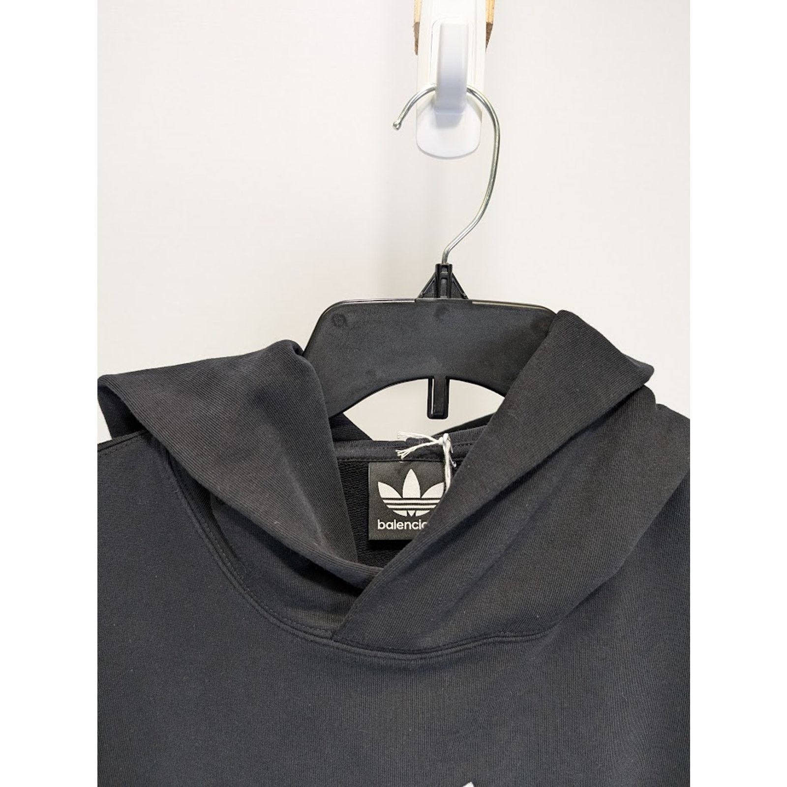 Adidas × Balenciaga o1rshd1 Hoodies in Black Size US L / EU 52-54 / 3 - 3 Thumbnail