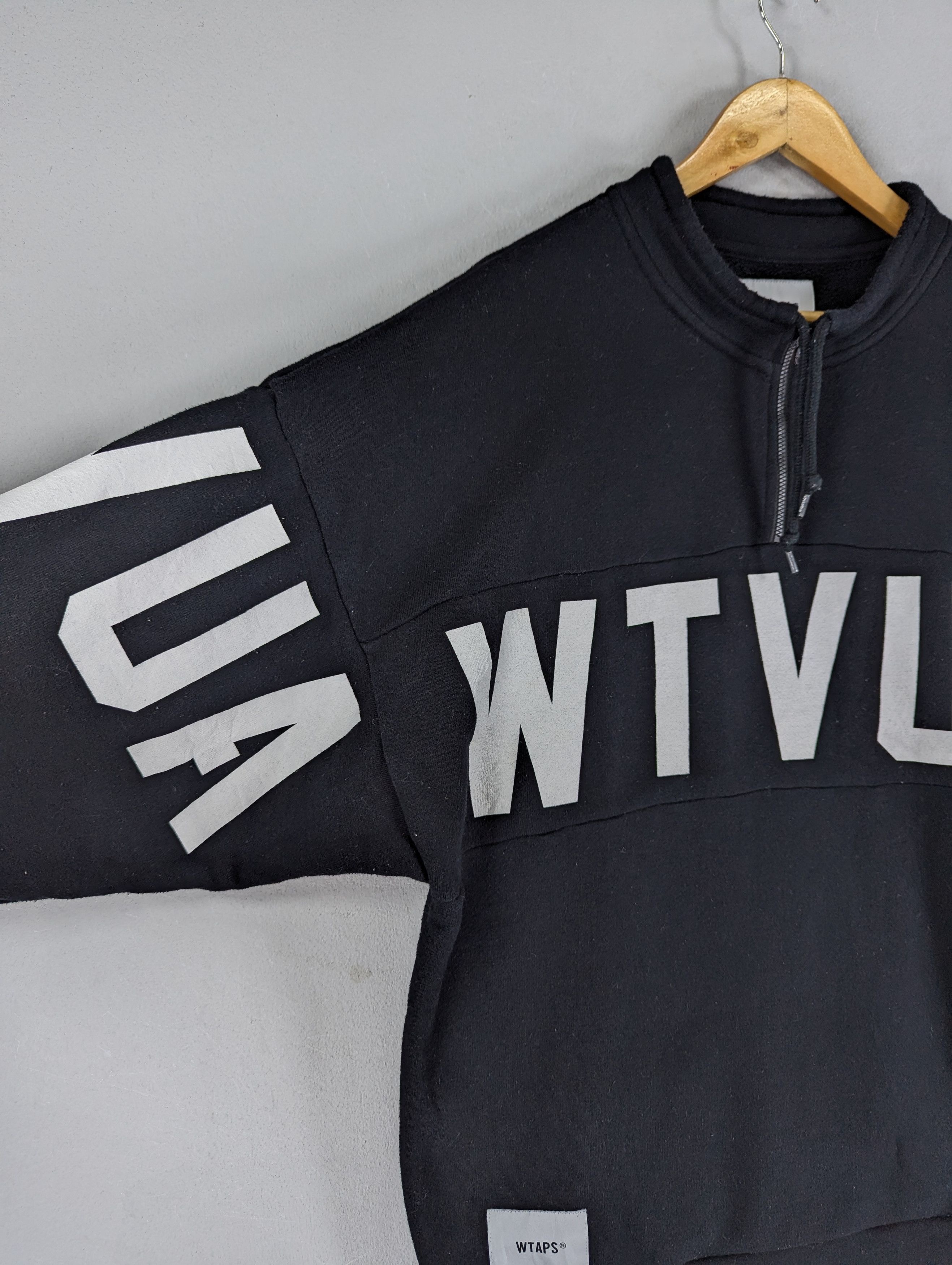 Wtaps Wtaps Visual Up Armored Halfzipper Sweatshirt Size US M / EU 48-50 / 2 - 8 Thumbnail