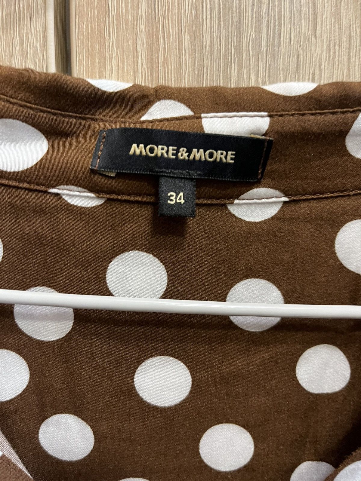 Vintage Brown shirt Size XS / US 0-2 / IT 36-38 - 2 Thumbnail