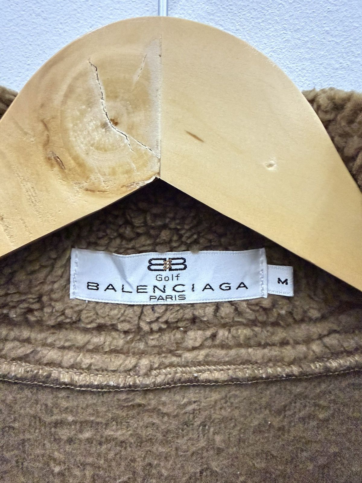 Balenciaga Vintage Balenciaga Golf B Logo Half Zipper Fleece Jacket Size US M / EU 48-50 / 2 - 4 Thumbnail