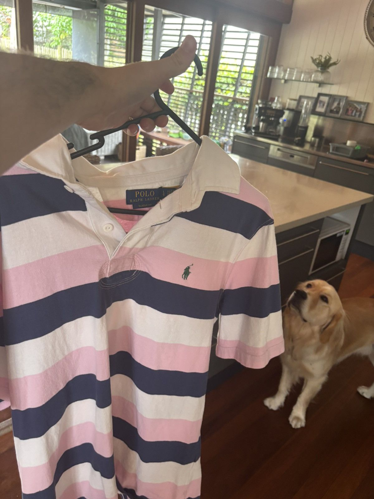 Polo Ralph Lauren Polo Ralph Lauren vintage polo shirt Size US L / EU 52-54 / 3 - 3 Thumbnail