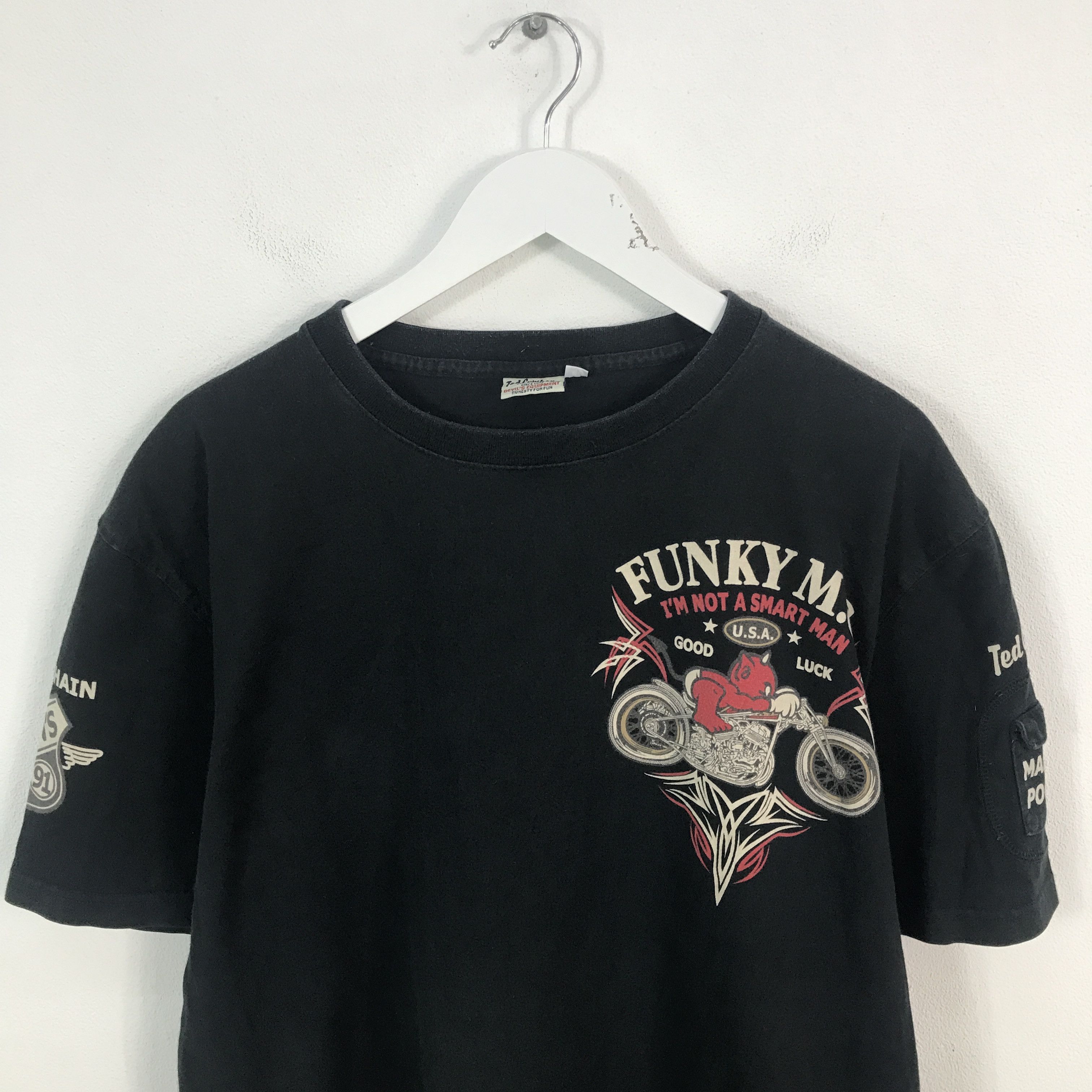 Japanese Brand × Tedman Rare Ted Company funky m.c t-shirt Size US L / EU 52-54 / 3 - 3 Thumbnail