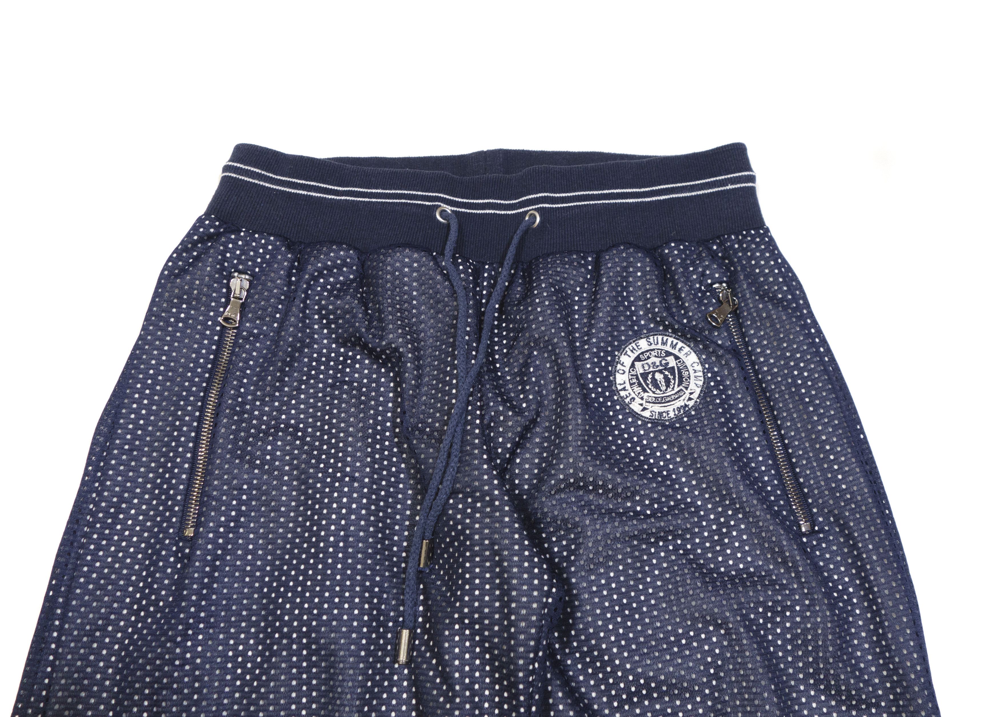 Dolce & Gabbana 00S Summer Camp 52 Mesh Sport Suit Vintage Size US S / EU 44-46 / 1 - 11 Thumbnail