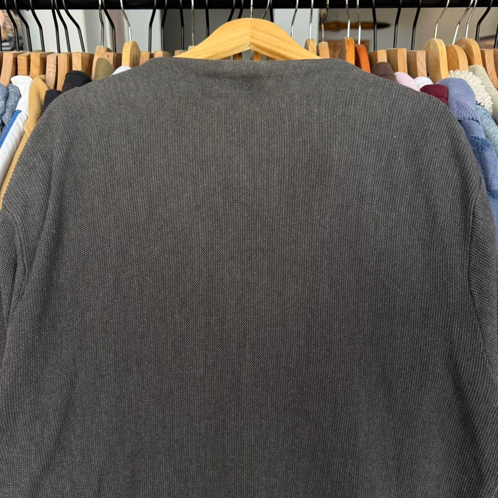 Dockers Vintage Dockers Golf Cardigan in Charcoal Grey Grunge Style Size US XL / EU 56 / 4 - 8 Thumbnail