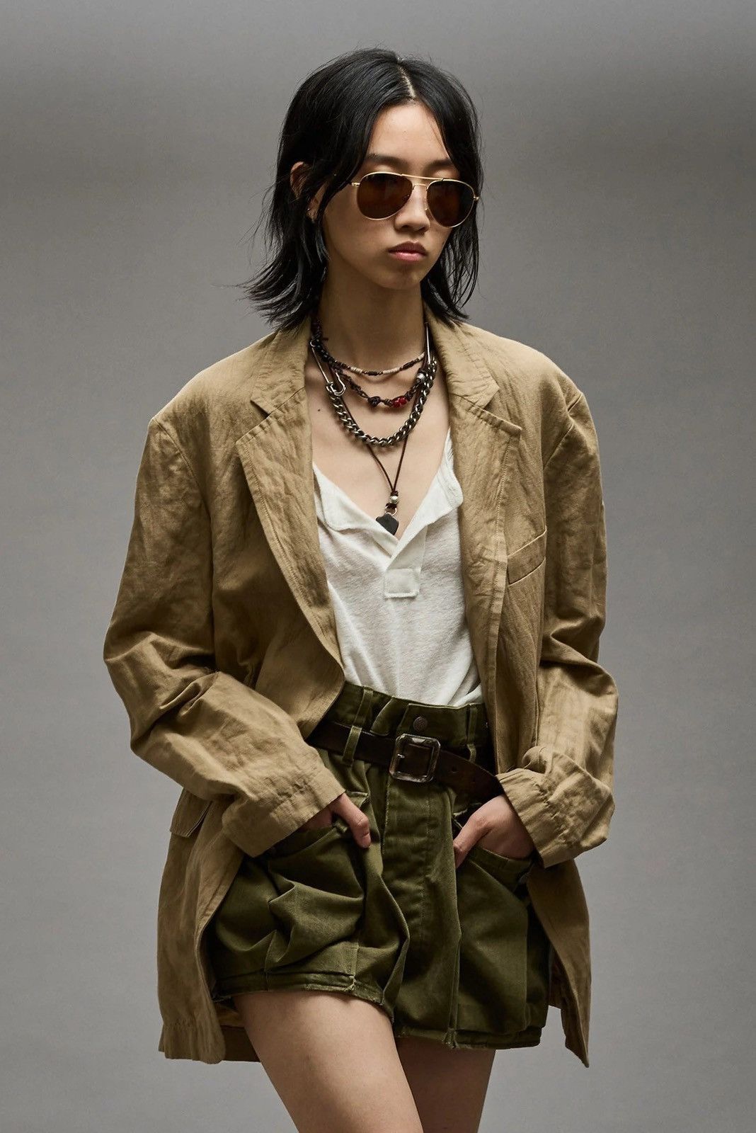 R13 Oversized Ragged Blazer size small Size S / US 4 / IT 40 - 1 Thumbnail
