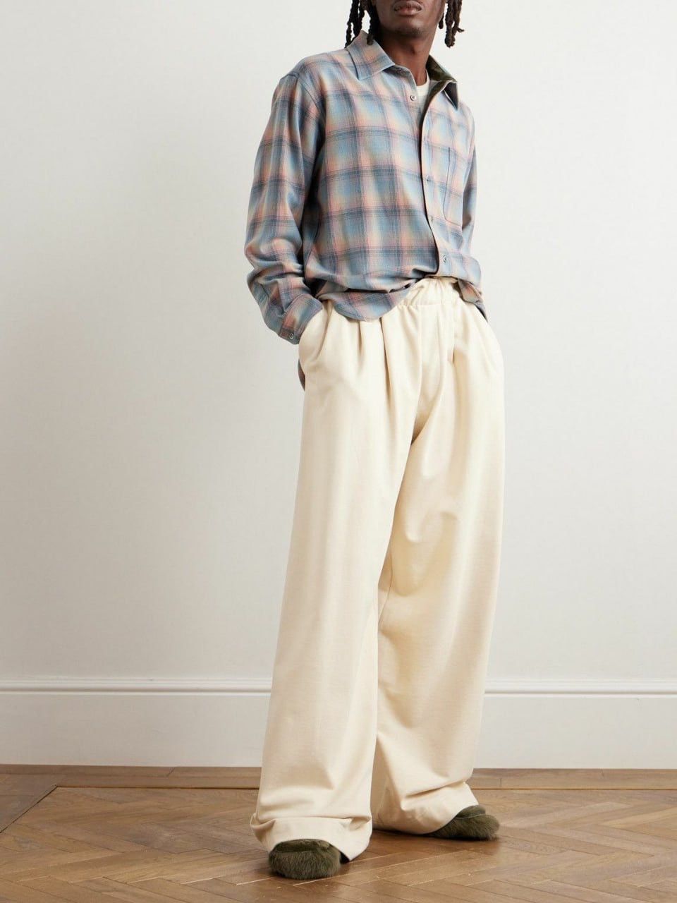 Maison Margiela × Pendleton Maison Margiela by Pendleton wool Blend Flannel Shirt Size US L / EU 52-54 / 3 - 3 Thumbnail