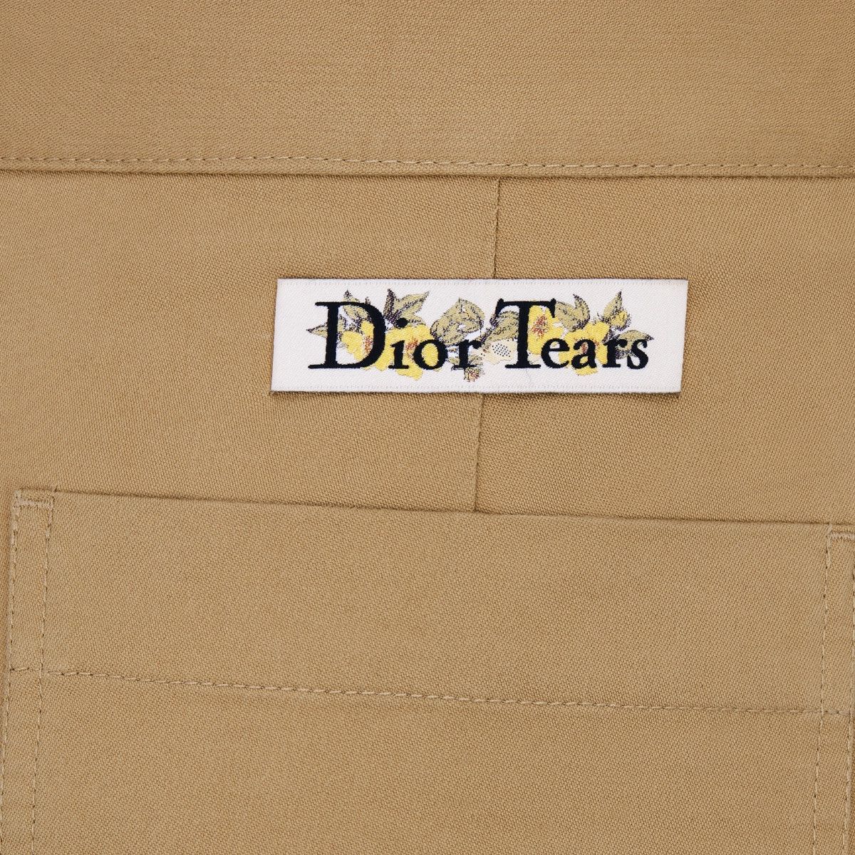 Dior o1bcso1str0125 Workwear Bermuda Shorts in Beige Size US 36 / EU 52 - 3 Thumbnail