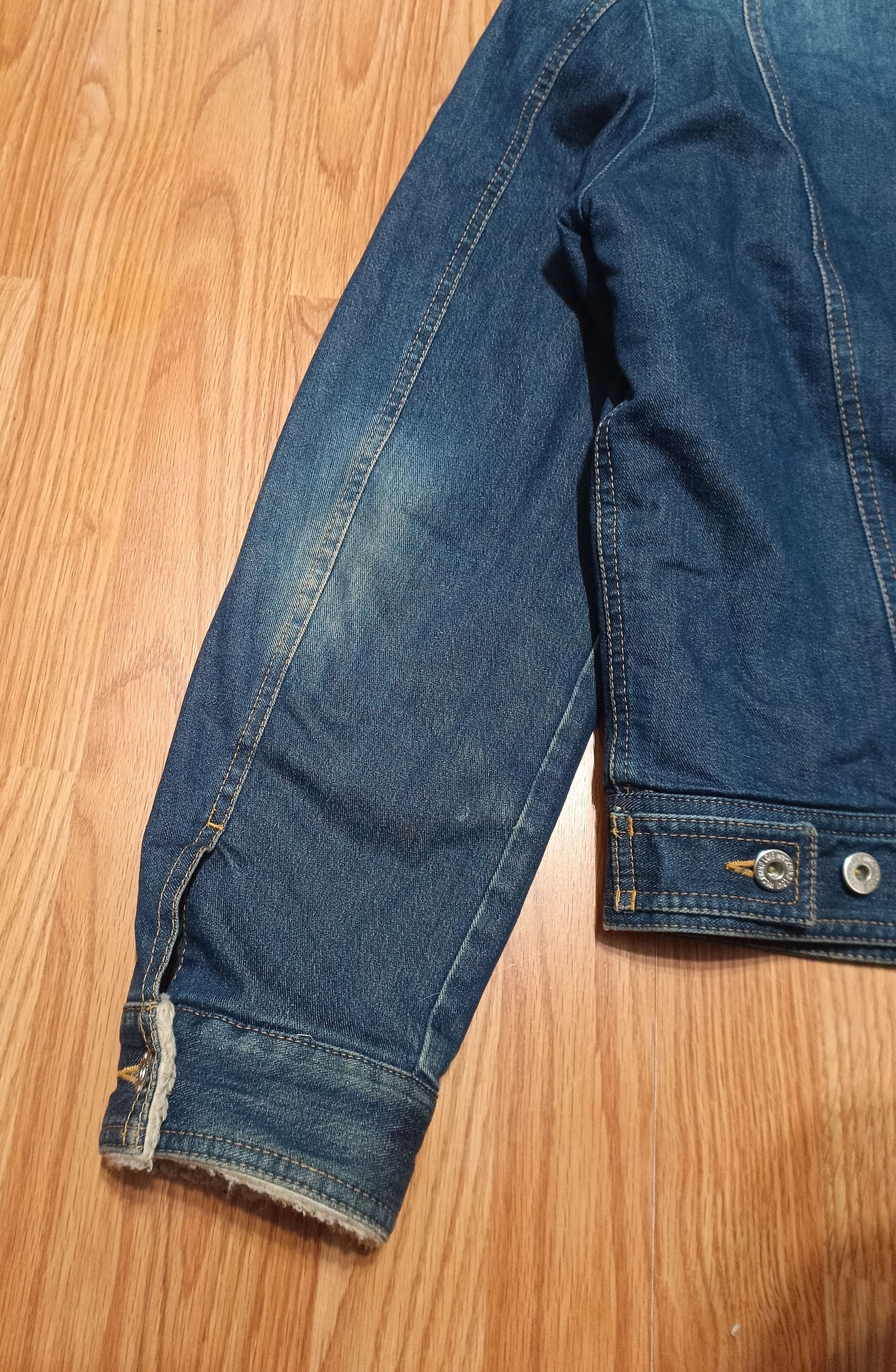 Moschino Moschino Denim Shearling Jacket Mens Size EU50 US34 Size US M / EU 48-50 / 2 - 13 Thumbnail