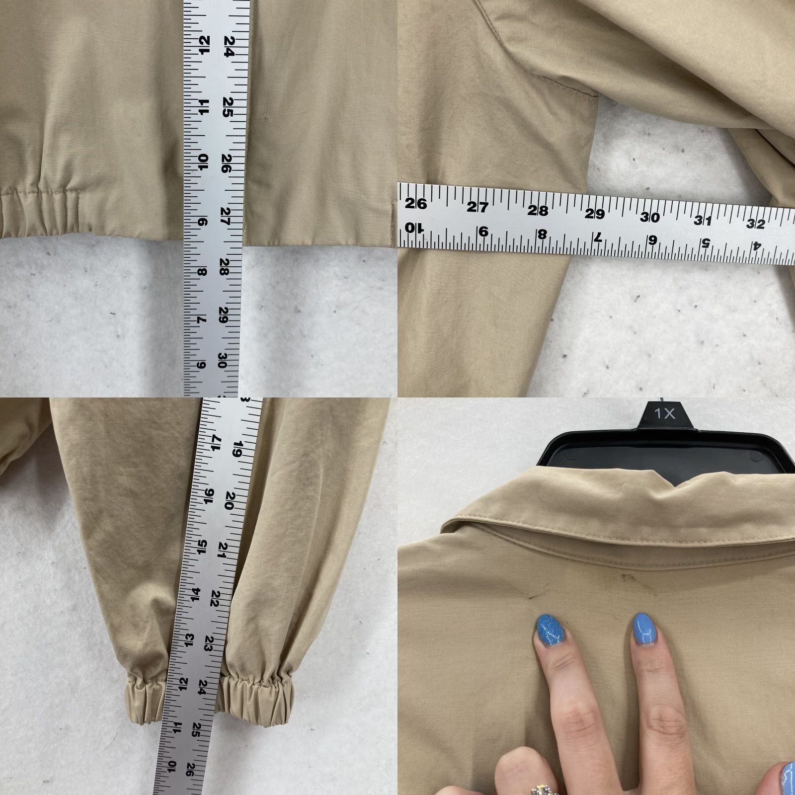 Polo Ralph Lauren VINTAGE Polo Ralph Lauren Jacket Mens 2XL Full Zip Golf Crest Lightweight Coat Shirt/Coat? Size US XXL / EU 58 / 5 - 8 Thumbnail