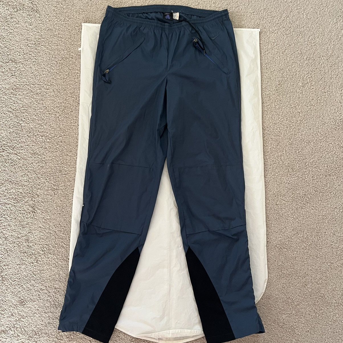 Nike ACG Nike ACG Trail Pants Vintage Hong Kong Slate Blue Pink Logo Size 33" - 7 Thumbnail