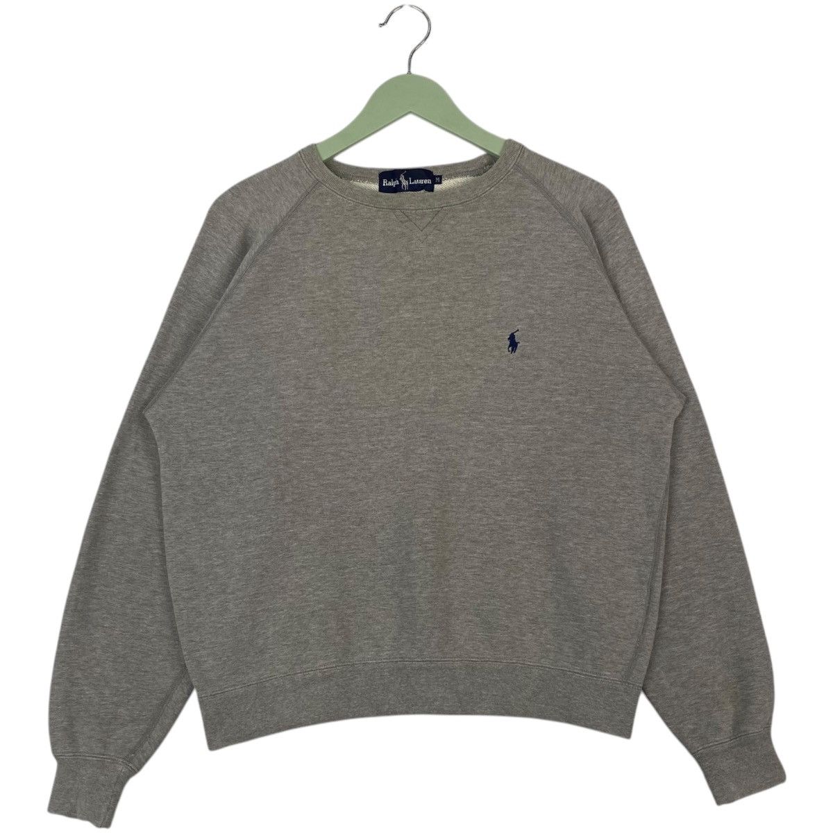Ralph Lauren Vintage Ralph Lauren Gray Pullover Jumper Size M Size M / US 6-8 / IT 42-44 - 1 Thumbnail
