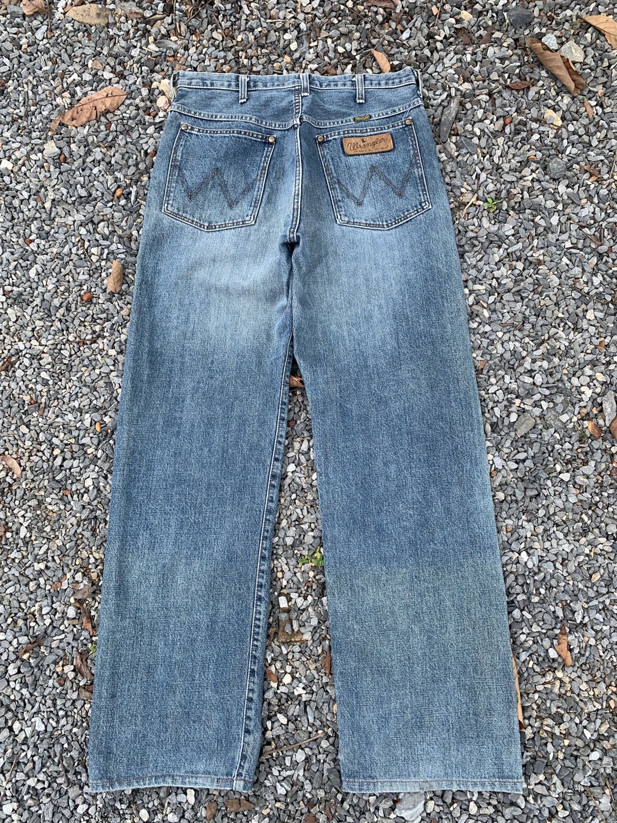 Kapital VINTAGE WRANGLER SELVEDGE BAGGY WESTERN FADED DENIM Size US 31 - 2 Thumbnail