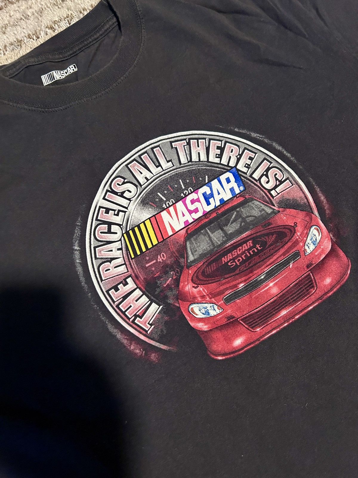NASCAR NASCAR The Race is All There Is T-Shirt Black Size US XXL / EU 58 / 5 - 2 Thumbnail