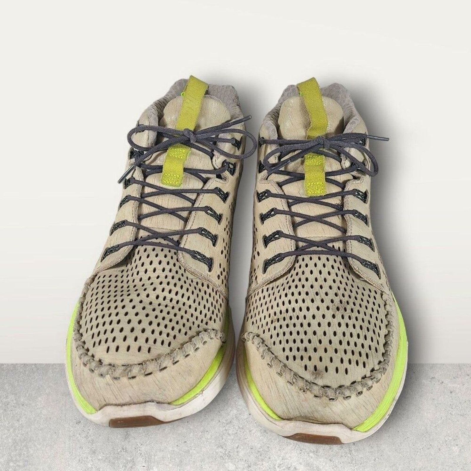 Nike Nike Lunar Chenchukka QS Classic Stone-Volt Size Men's US 14 Size US 14 / EU 47 - 2 Thumbnail
