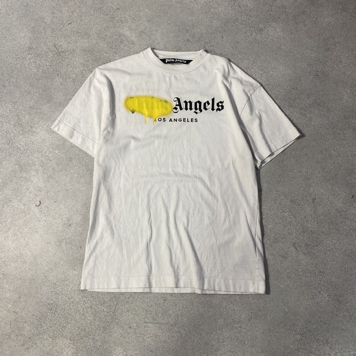 Palm Angels Palm Angels “Los Angeles” T-Shirt – White – Size Med Size US M / EU 48-50 / 2 - 1 Thumbnail