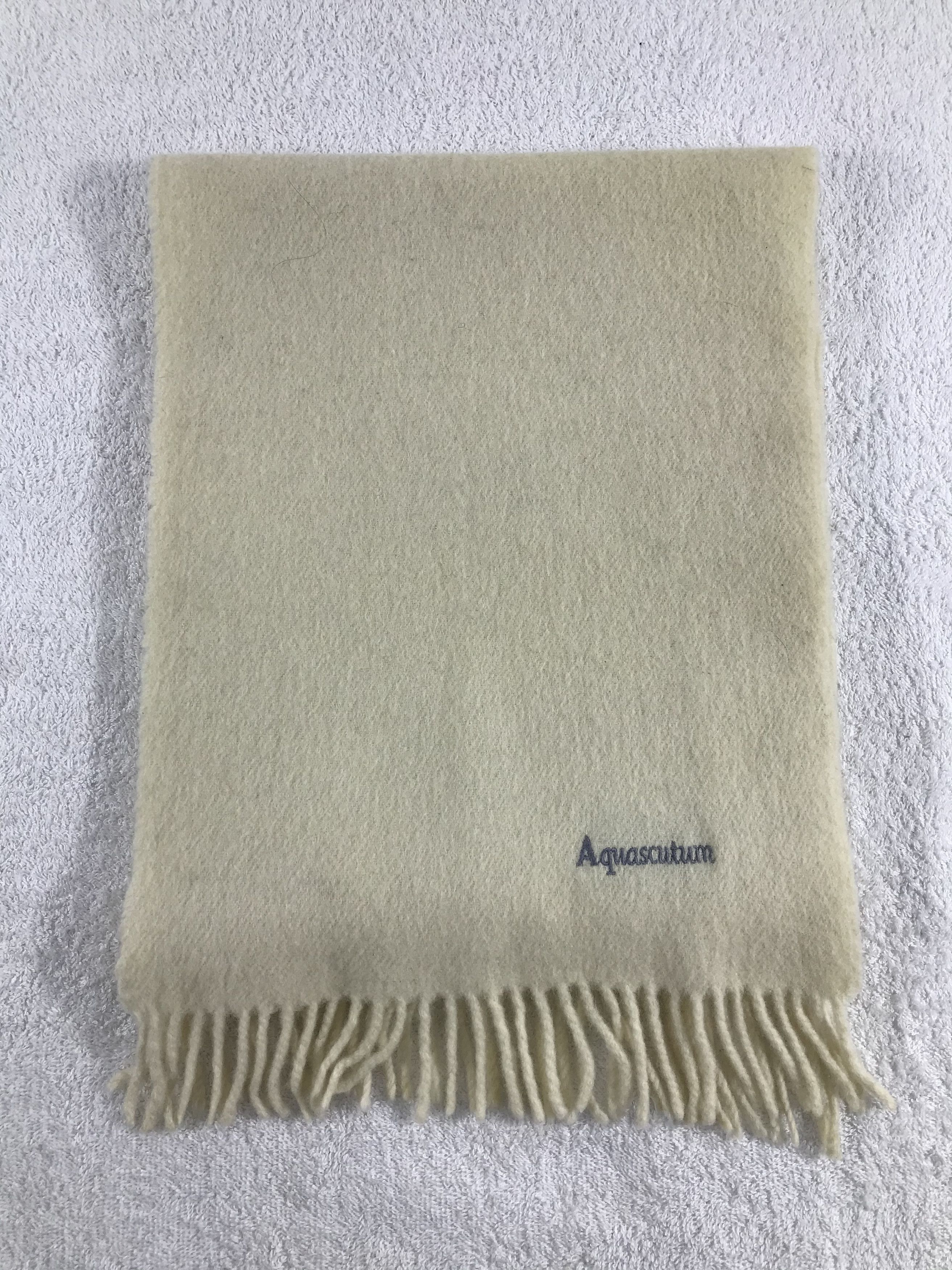 Aquascutum Vintage Aquascutum Scarf/Muffler/Neckwear MF662 Size ONE SIZE - 2 Thumbnail