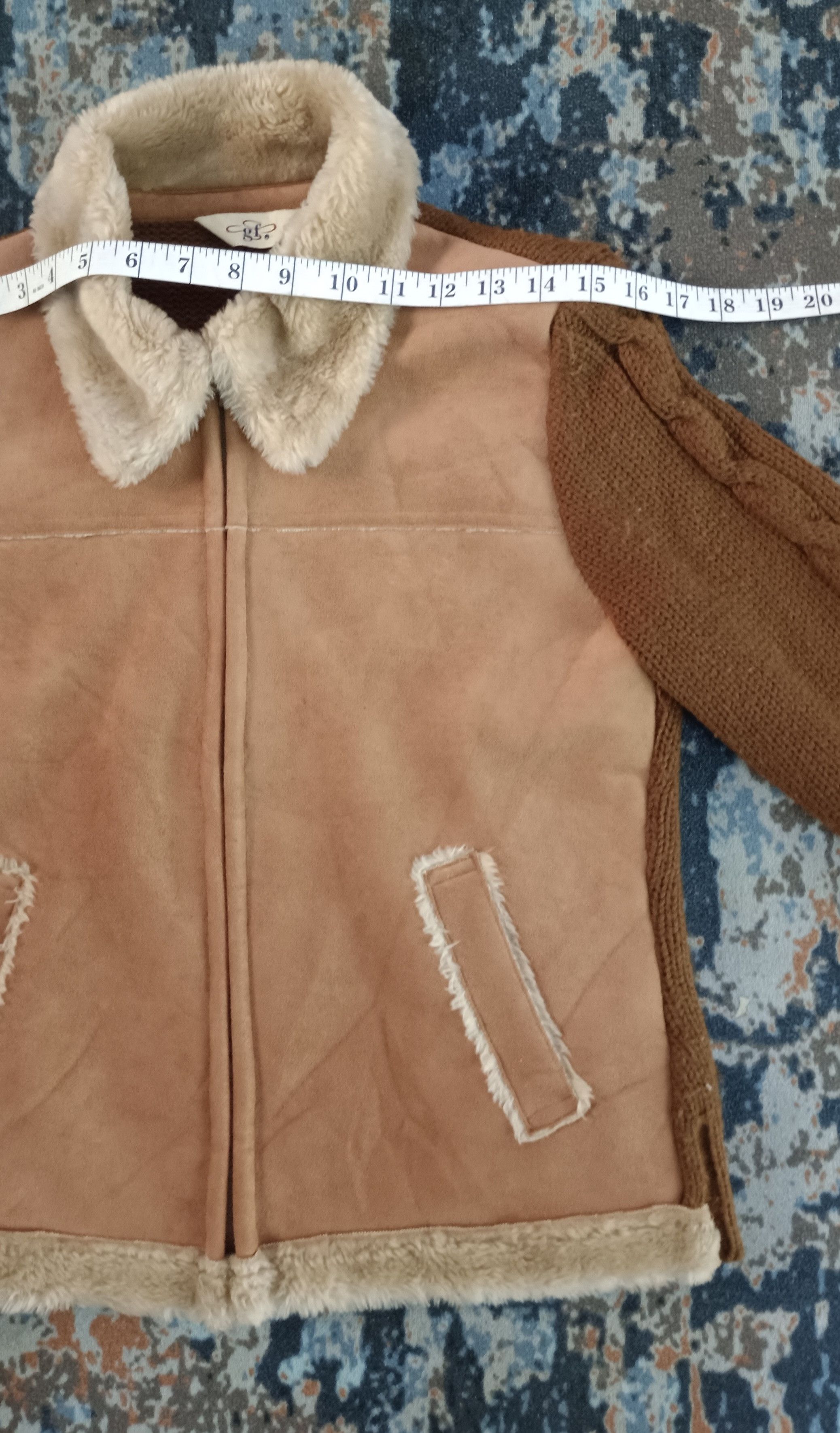 Japanese Brand Vintage GF Suede Jacket Size US S / EU 44-46 / 1 - 11 Thumbnail