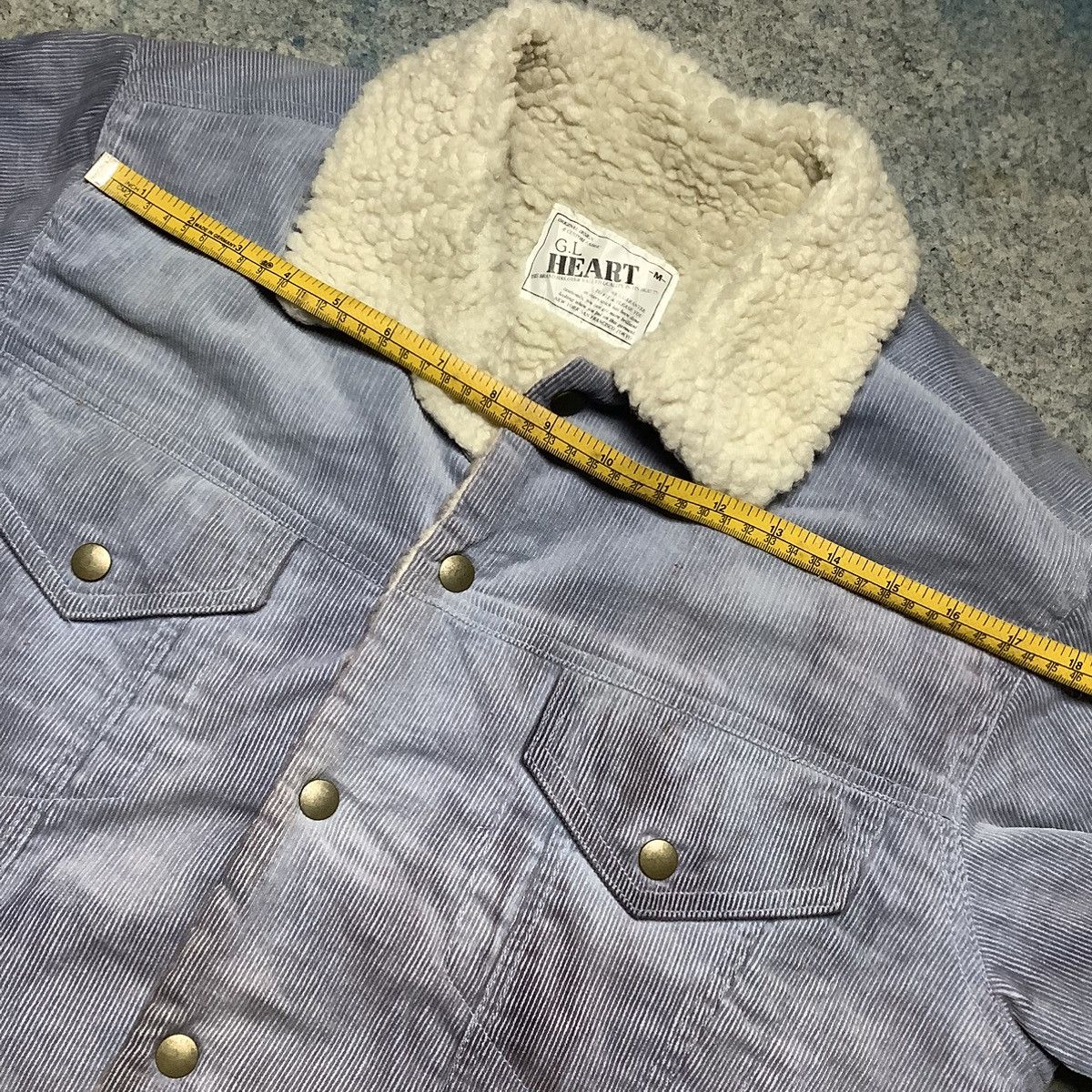 Japanese Brand × Vintage Vintage GL Heart Sherpa Jacket Sunfaded Size US M / EU 48-50 / 2 - 10 Thumbnail