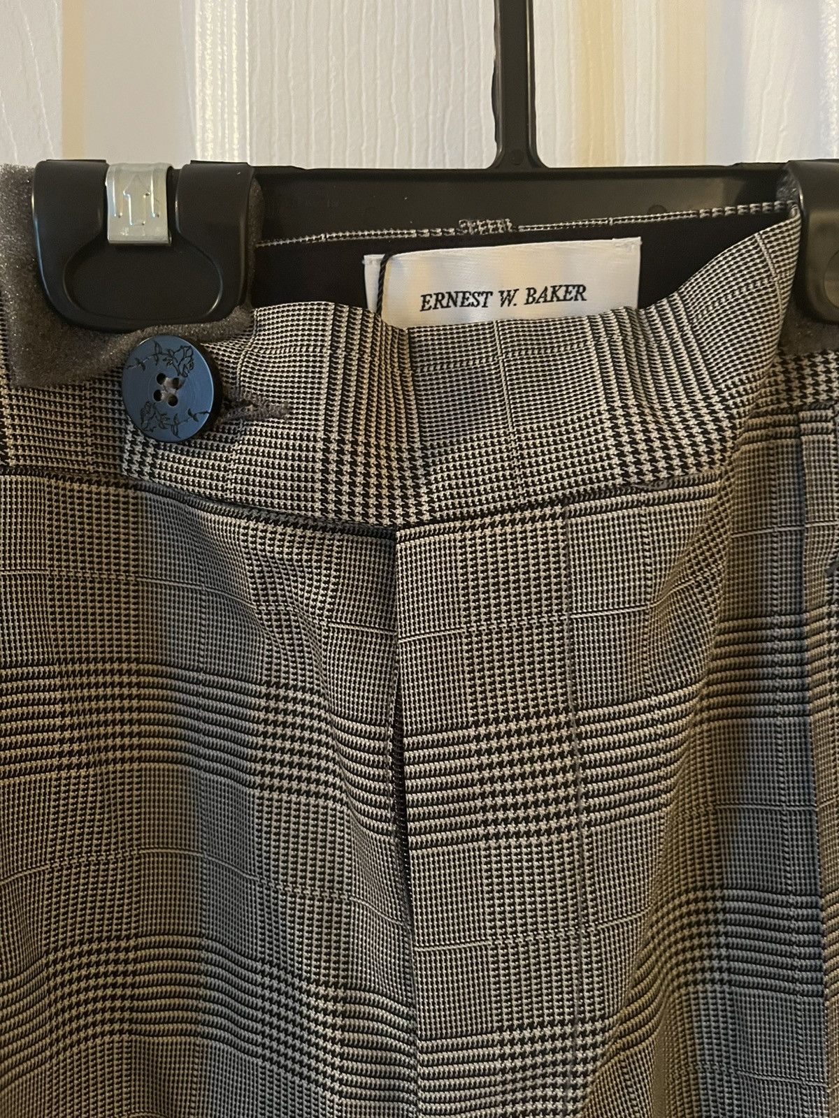 Ernest W. Baker Ernest W. Baker Gray Flare Trousers ssense Exclusive Size US 32 / EU 48 - 5 Thumbnail