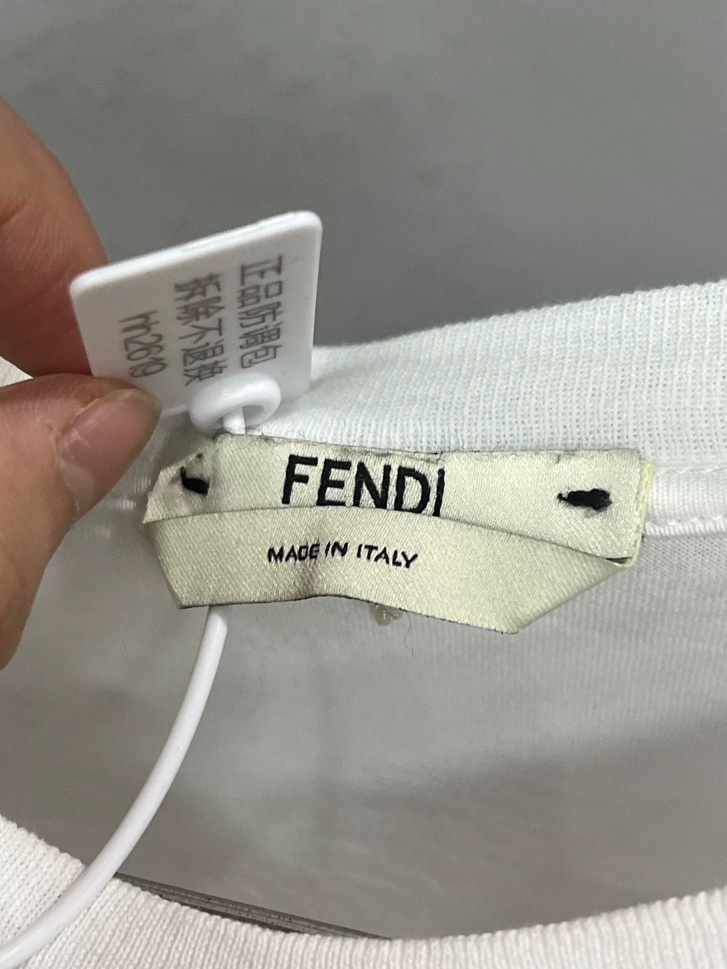 Fendi Fendi All-Over FF Logo Short-Sleeve Top Size US S / EU 44-46 / 1 - 6 Thumbnail