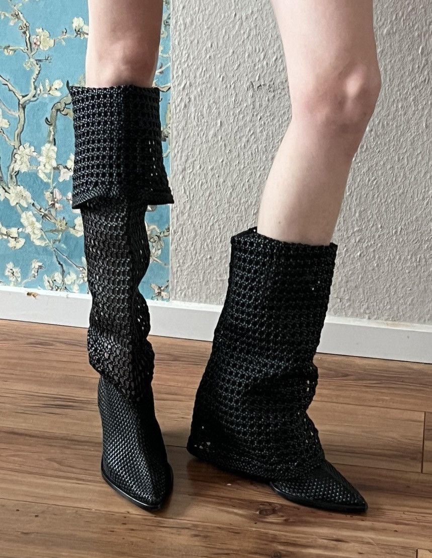 AGL AGL Over-the-Knee western woven Boots Size US 10 / IT 40 - 2 Thumbnail