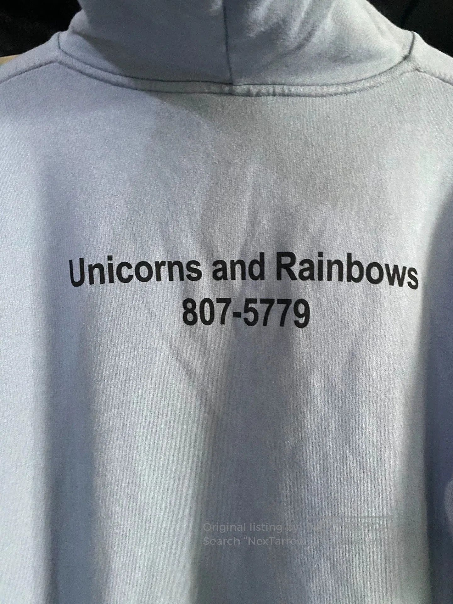 Vetements vetements blue unicorn sweatshirt unisex size xs. Size US XS / EU 42 / 0 - 4 Thumbnail