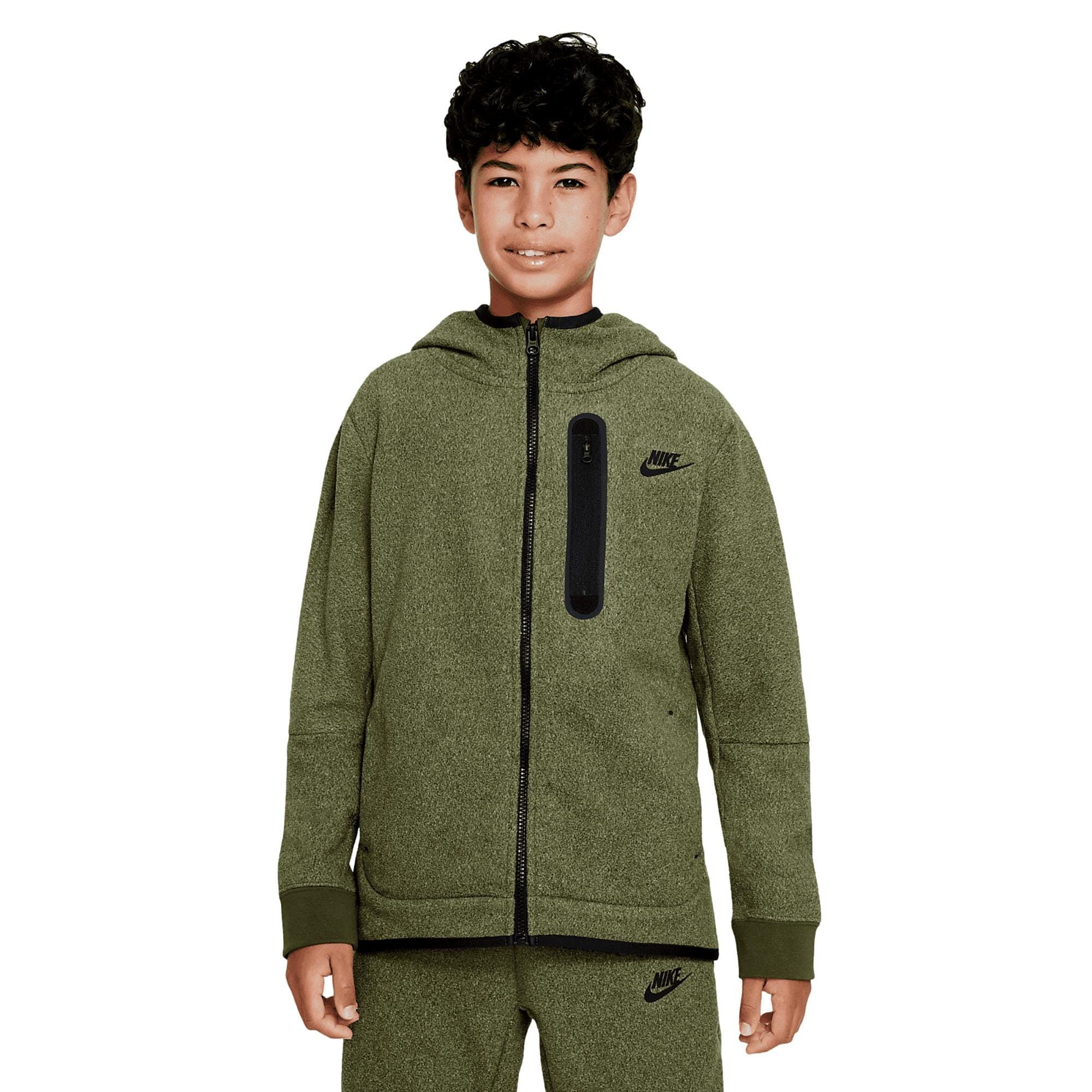 Nike Sportswear Tech Fleece Full Zip Hoodie Green DV3064-326 Size US S / EU 44-46 / 1 - 1 Thumbnail