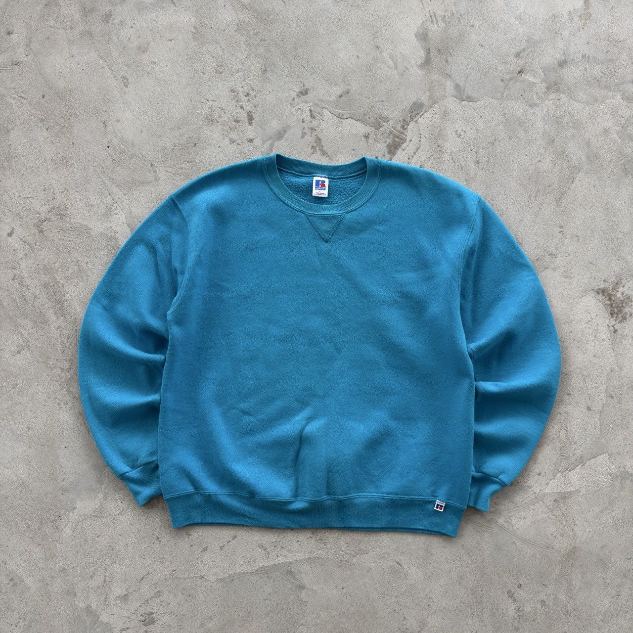 Russell Athletic Vintage 90s Russell Athletic Basic Sweatshirt Size US L / EU 52-54 / 3 - 1 Thumbnail